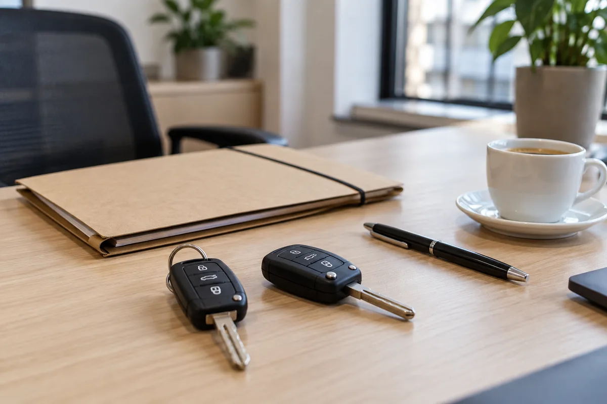 Carte grise d'une voiture de société : démarches et coûts