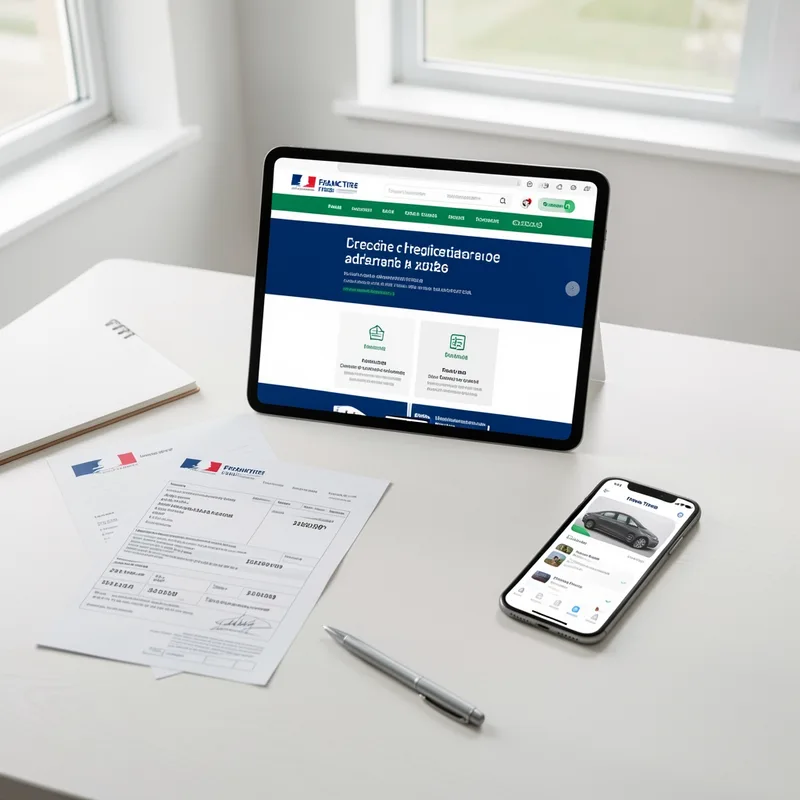 Changement d'adresse carte grise gratuit : démarches et délais en 2026